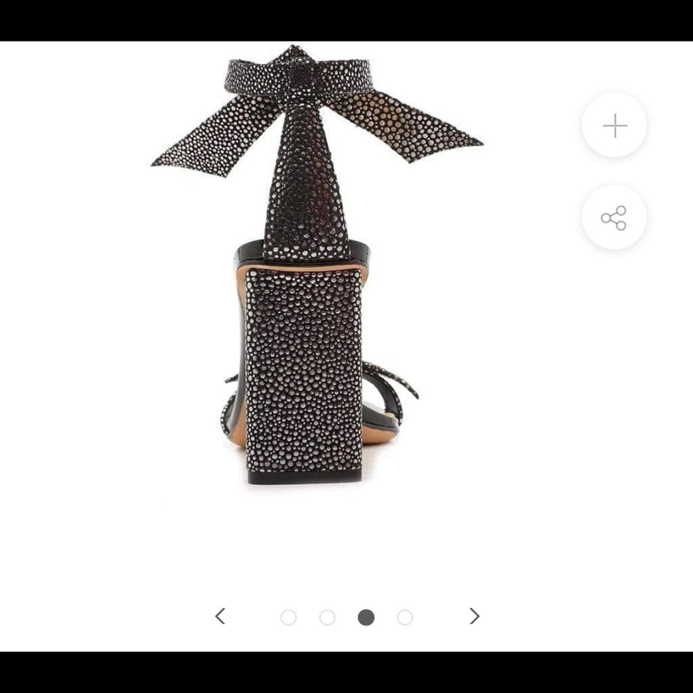 NWT Alexander Birman Clarita 85mm Graphite and Black Square Pillar - Picture 3 of 12